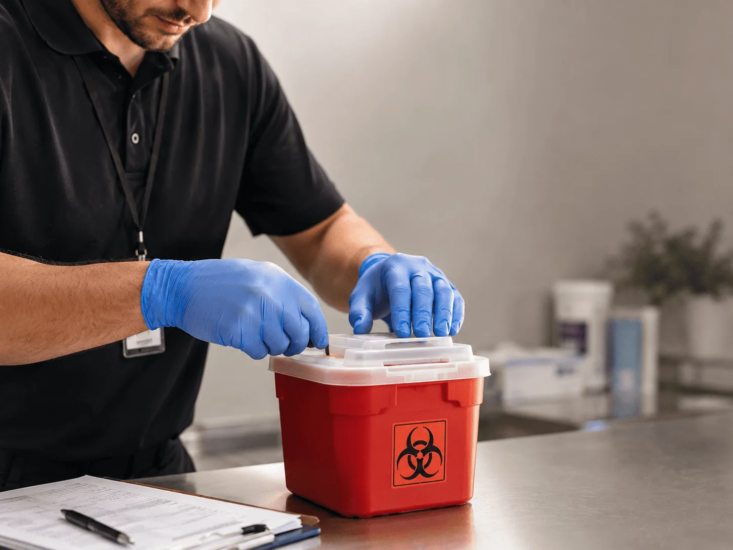 Why choose Sharps Waste Disposal in Saint Libory, IL